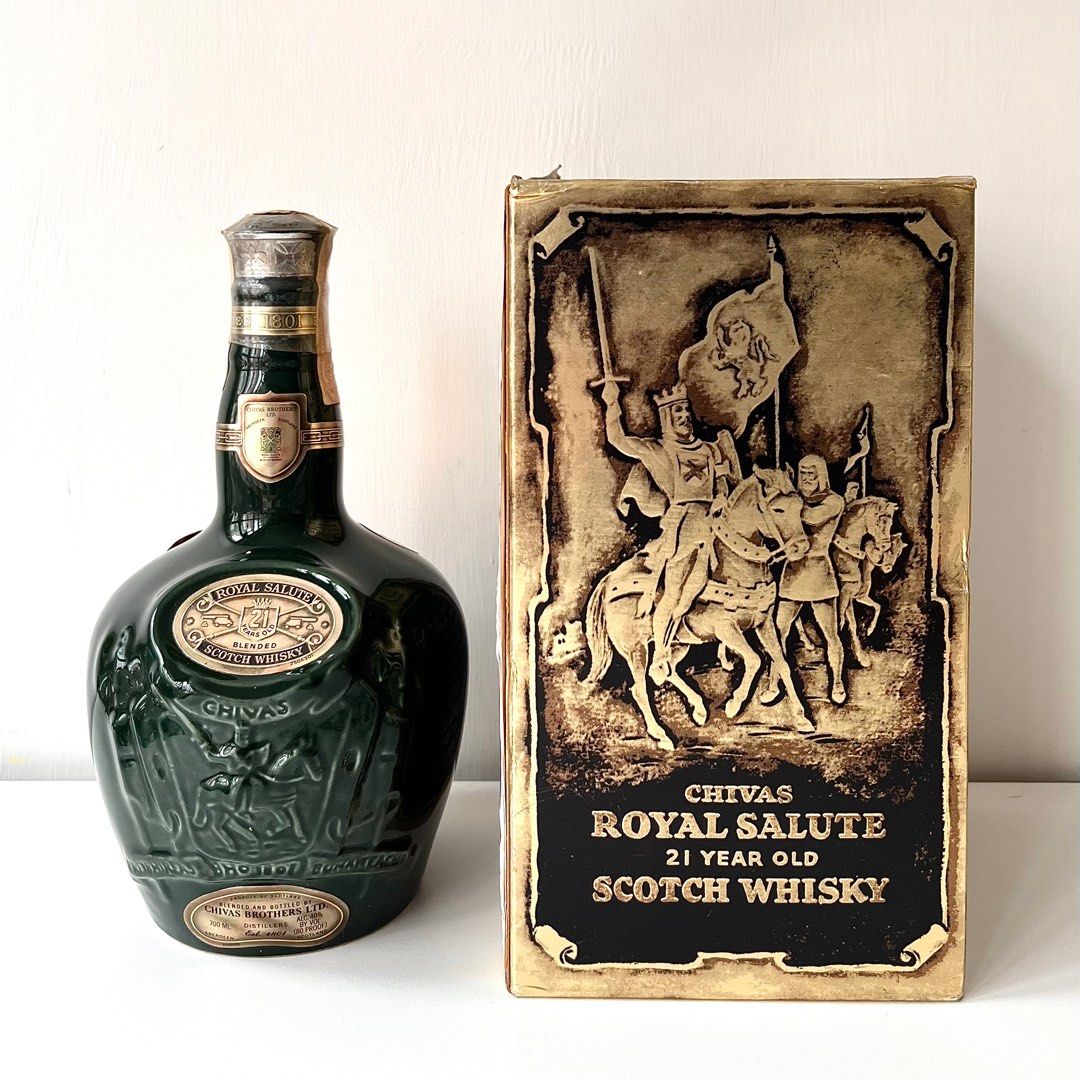 CHIVAS BROTHERS LTD. 1979's ROYAL SALUTE 21 YEARS OLD BLENDED 