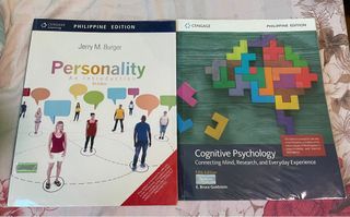 Cognitive and Personality Psychology