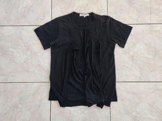 Comme des garcons asymetrical tshirt cdg