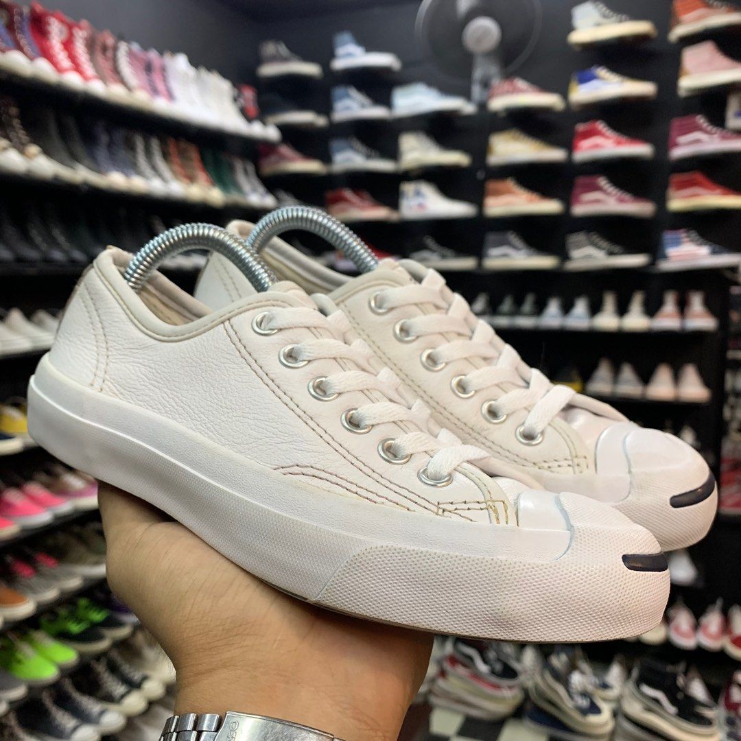 Converse Jack Purcell Leather Women s Fashion Footwear Sneakers