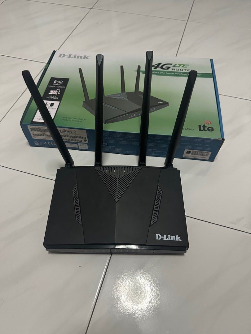 D960 Router D-Link Router DWR-M960, Computers & Tech, Parts & Accessories ...