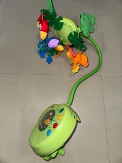 Fisher price Rainforest Peek-a-boo Leaves Musical Mobile (crib hanging toy)