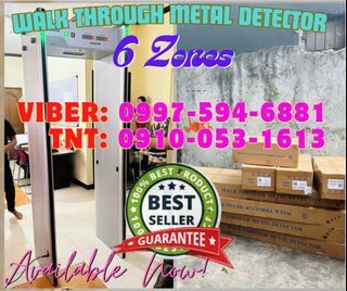 For Sale Walk Through Metal Detector 6 Zones