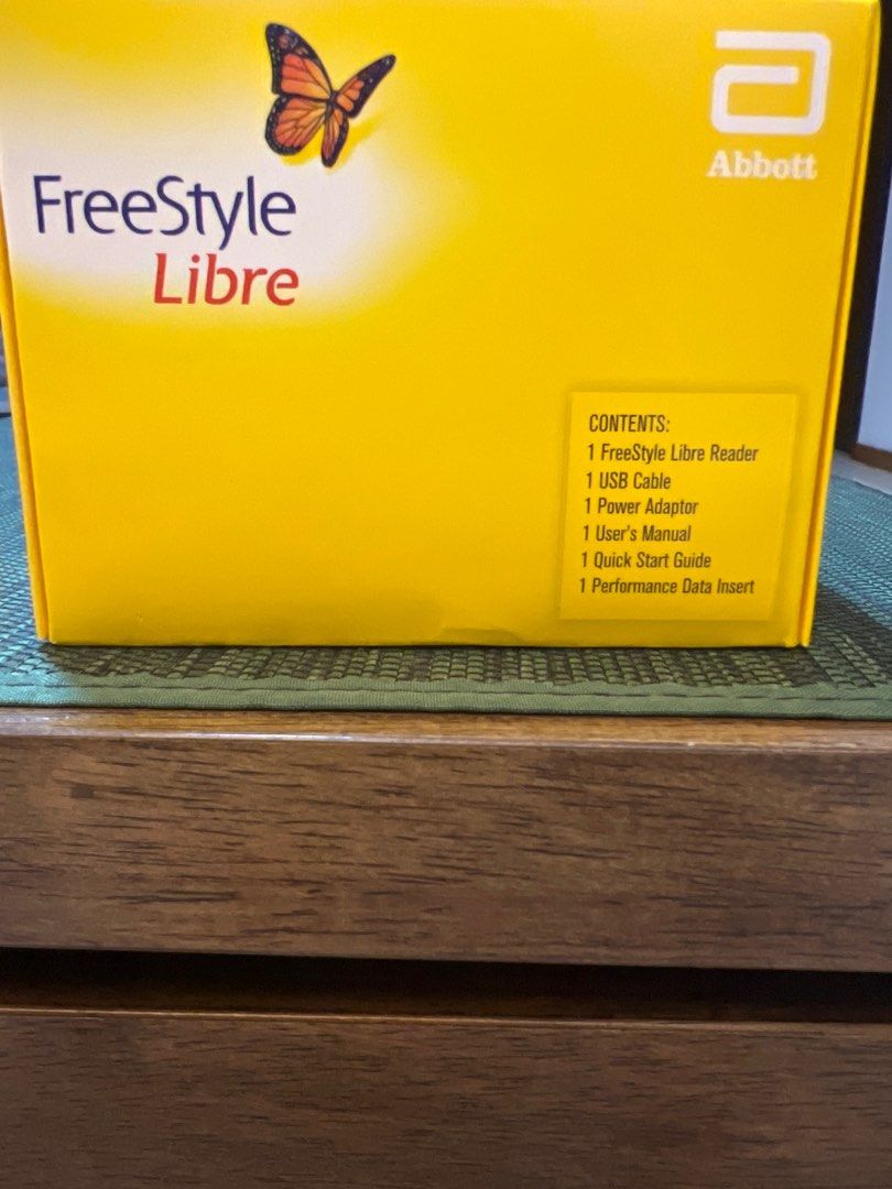 FreeStyle Libre Reader (Category: Health Monitors & Weighing Scales) located in Singapore. Submitted by milkjane (Listing ID 1292917655, Image 3). Description: Bought extra Brand new with box Flash Glucose monitoring System .