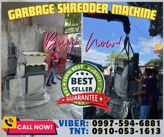 Garbage Plastic Crusher/Shredder Machine DW-400