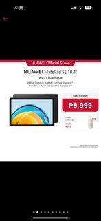 Huawei Matepad SE 10.4 wifi 4G/ 64gb