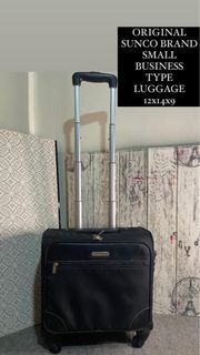 IMPORTED FROM JAPAN ORIGINAL SUNCO BRAND SMALL BUSINESS TYPE LUGGAGE