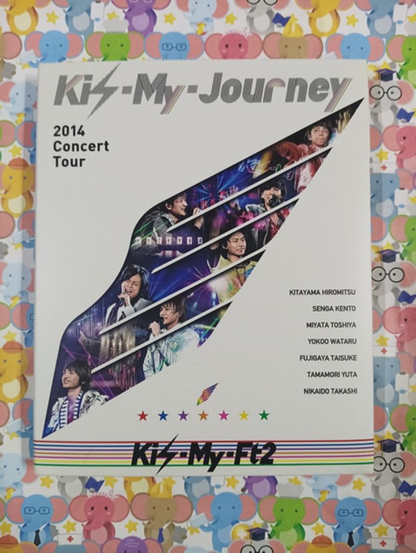 Kis-My-Ft2 2014 Concert Tour Kis-My-Journey 日本版二手2碟裝藍光blu