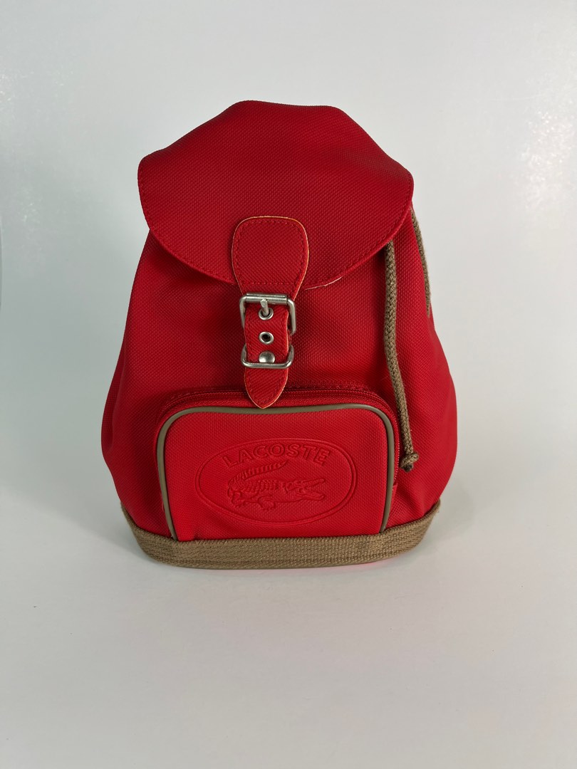 Lacoste Mini Backpack Women s Fashion Bags Wallets Backpacks on Carousell
