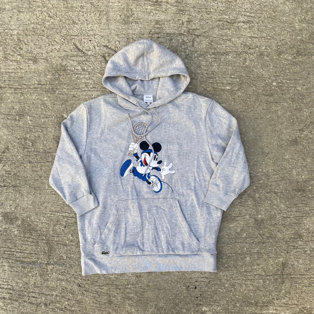 Lacoste hoodie mickey deals
