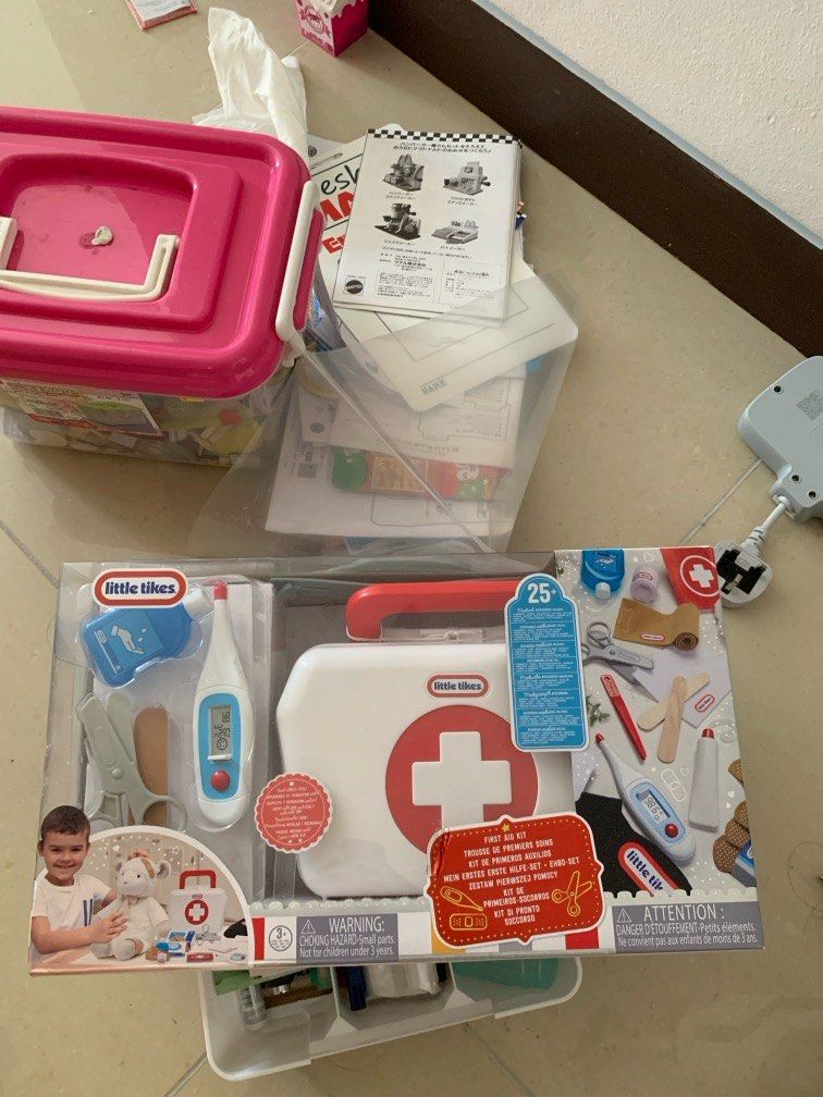 Little Tikes first aid kit, Hobbies & Toys, Toys & Games on Carousell