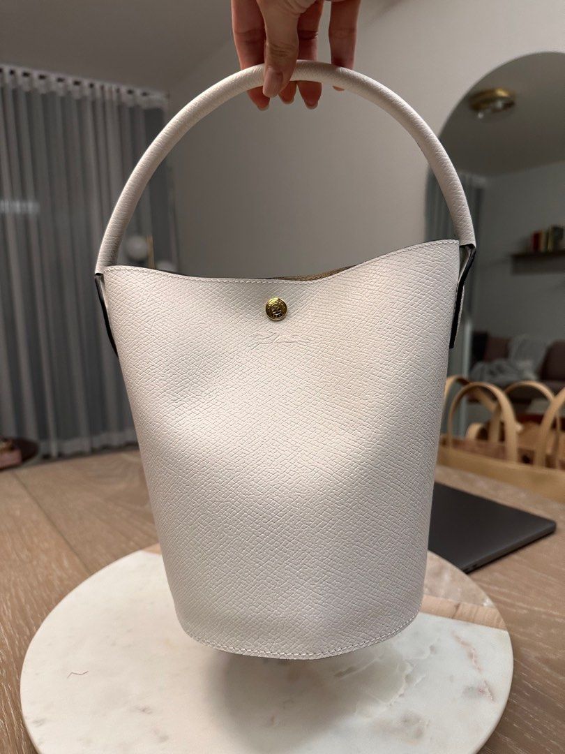 Longchamp bucket bag (Category: Luxury Bags & Wallets) located in Taguig. Submitted by sourcedbym (Listing ID 1292947331, Image 3). Description: 100% leather Comes complete with dustbag.