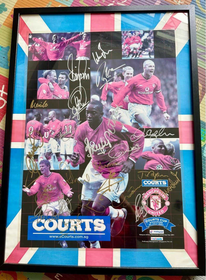 Man united memorabilia sales