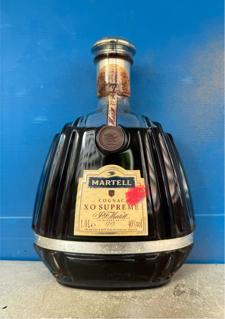 消費税無し - MARTELL MARTELL - XO from SUPREME miniature COGNAC 1 1ℓ XO the 2本  ブランデー