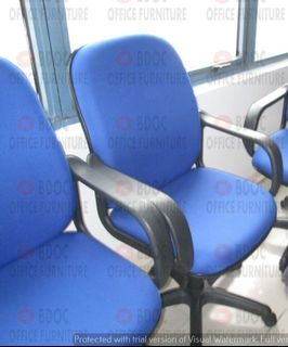 Mid back office chair fabric with arm / office partition / office table / office furniture