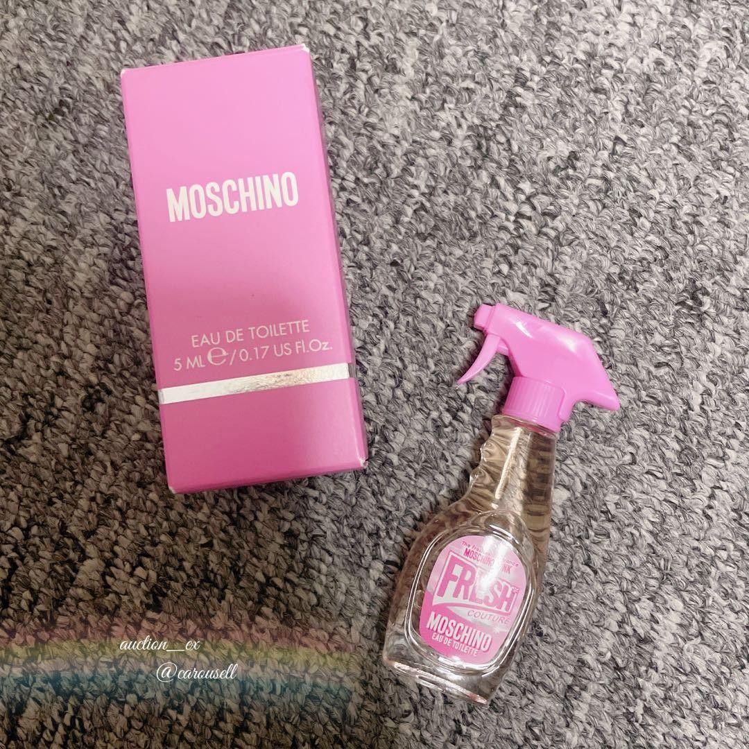 Moschino pink fresh Carousell