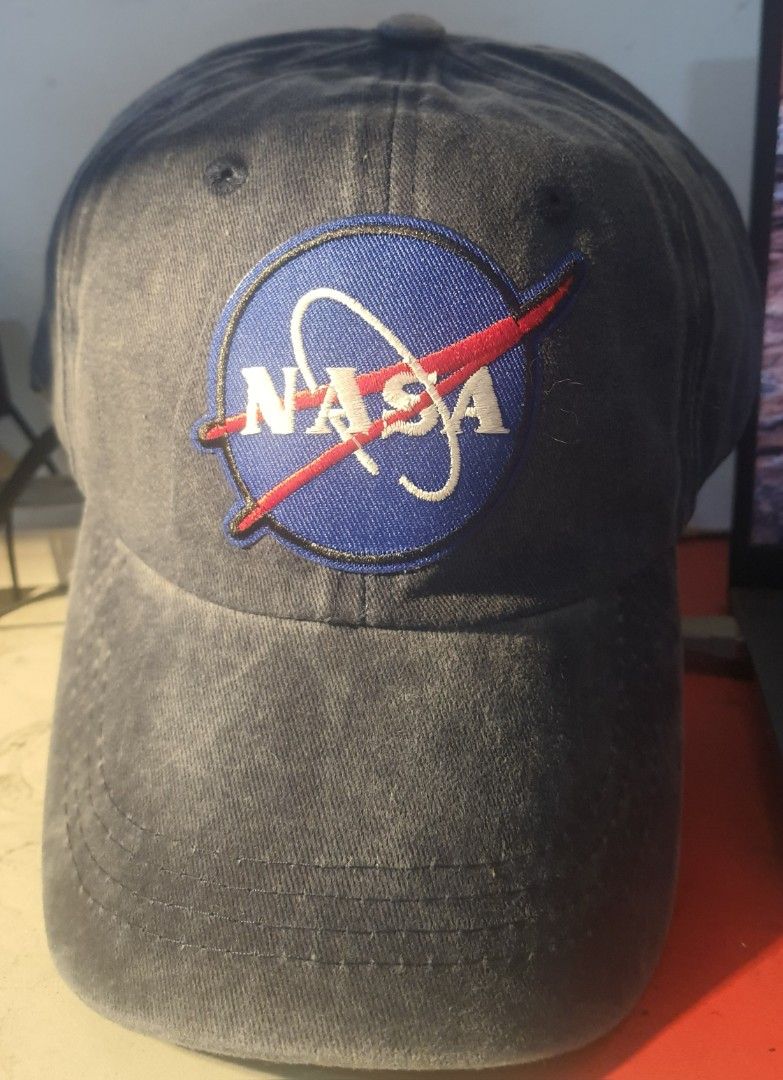 NASA Cap FREE DELIVERY (Category: Caps & Hats) located in Pasay City. Submitted by ages_printing (Listing ID 1292855789, Image 1). Description: NASA Cap Embroidered Design.