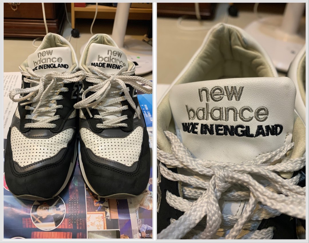 NEW BALANCE M1500KGW boots made in england 慢跑鞋皮革微麂皮英國製黑白Nike Adidas Puma  參考