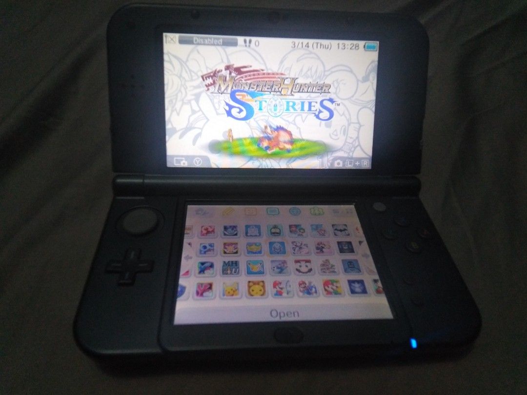 New Nintendo 3DS LL (XL) Modded Black 256 GB (50+ games), Video Gaming,  Video Game Consoles, Nintendo on Carousell