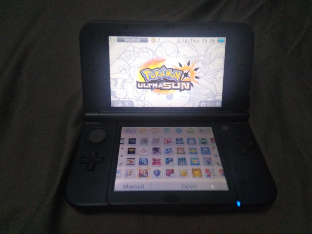 New Nintendo 3DS LL (XL) Modded Black 256 GB (50+ games), Video  