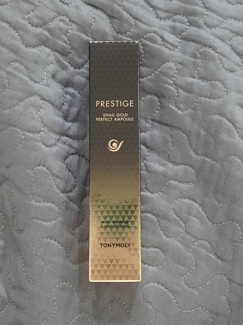 NEW] Tony Moly Prestige Snail Gold Perfect Ampoule, Beauty 