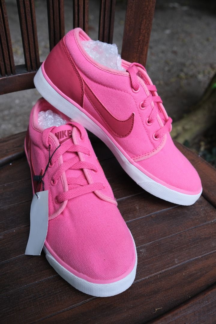 Nike Coast Classic Canvas Skateboard Pink [443687-602] Size 39