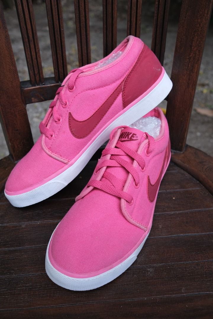 Nike Coast Classic Canvas Skateboard Pink 443687 602 Size 39