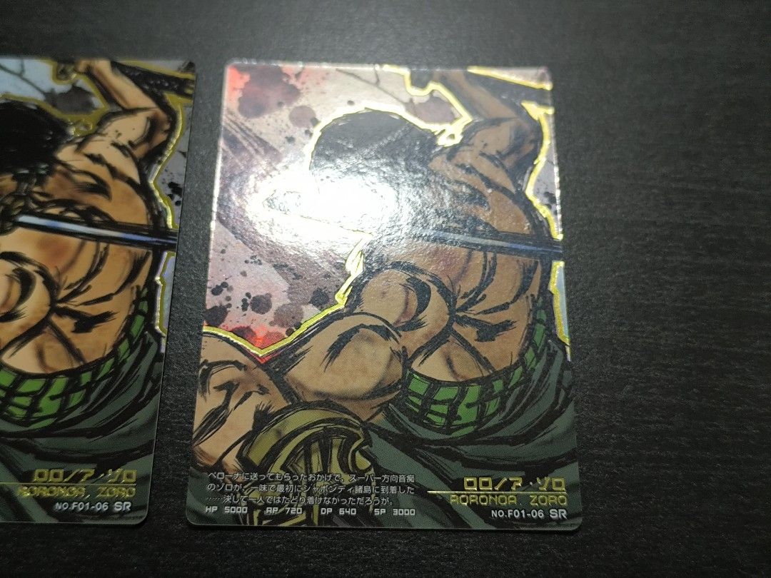 One Piece AR Formation Cards: Roronoa Zoro F01-06 SR, Toys