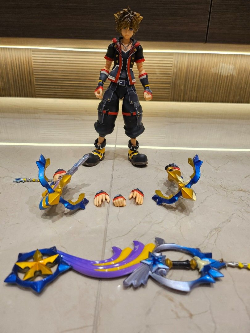 Play Arts Kai Sora Version 1 Kingdome Hearts 3 NO BOX Hobbies