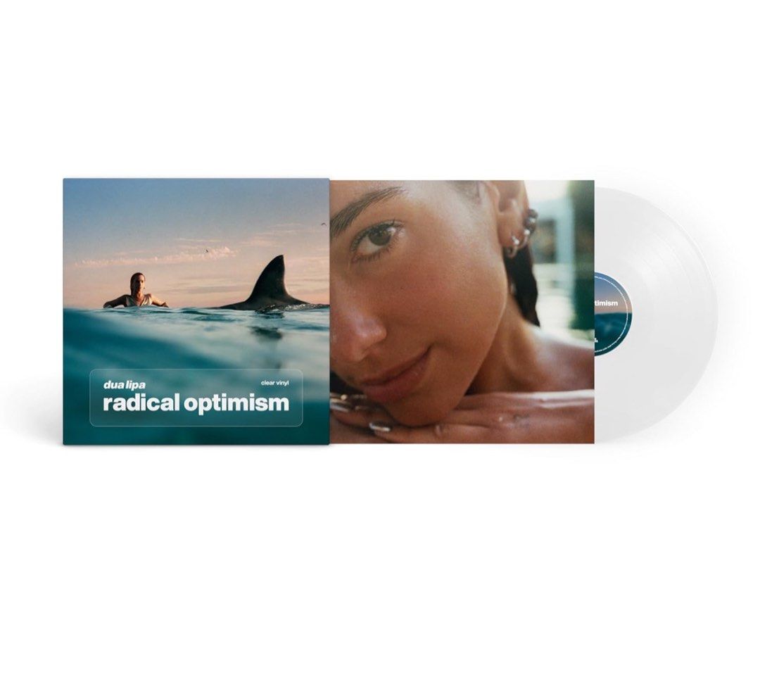Radical Opt Pre order Dua Lipa Radical Optimism Limited Curacao clear Vinyl ...