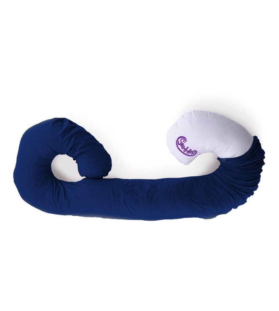 Pregnancy pillow (Category: Maternity Care) located in Pasig City. Submitted by miajoanna71264 (Listing ID 1292867626, Image 1). Description: Snug a hug pillow case Mandaue foam maternity pillow Used a few times as baby bed guard.