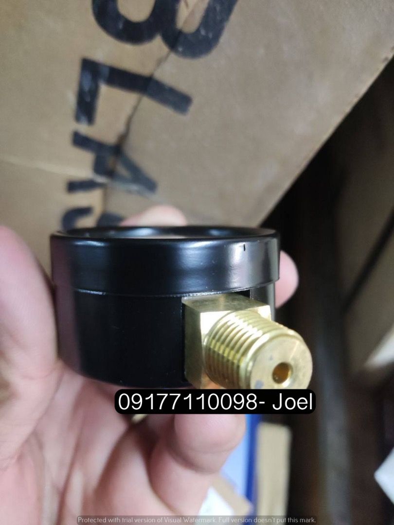 Pressure Gauge (Category: Construction Tools & Equipment) located in Manila. Submitted by joeyroque09 (Listing ID 1292819007, Image 1). Description: Item: Pressure Gauge Specs: 145 PSI 2" .