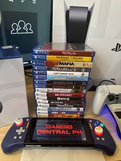 PS4 Games, PS5 Games, Dualsense controllers and Pulse 3D headset for SALE