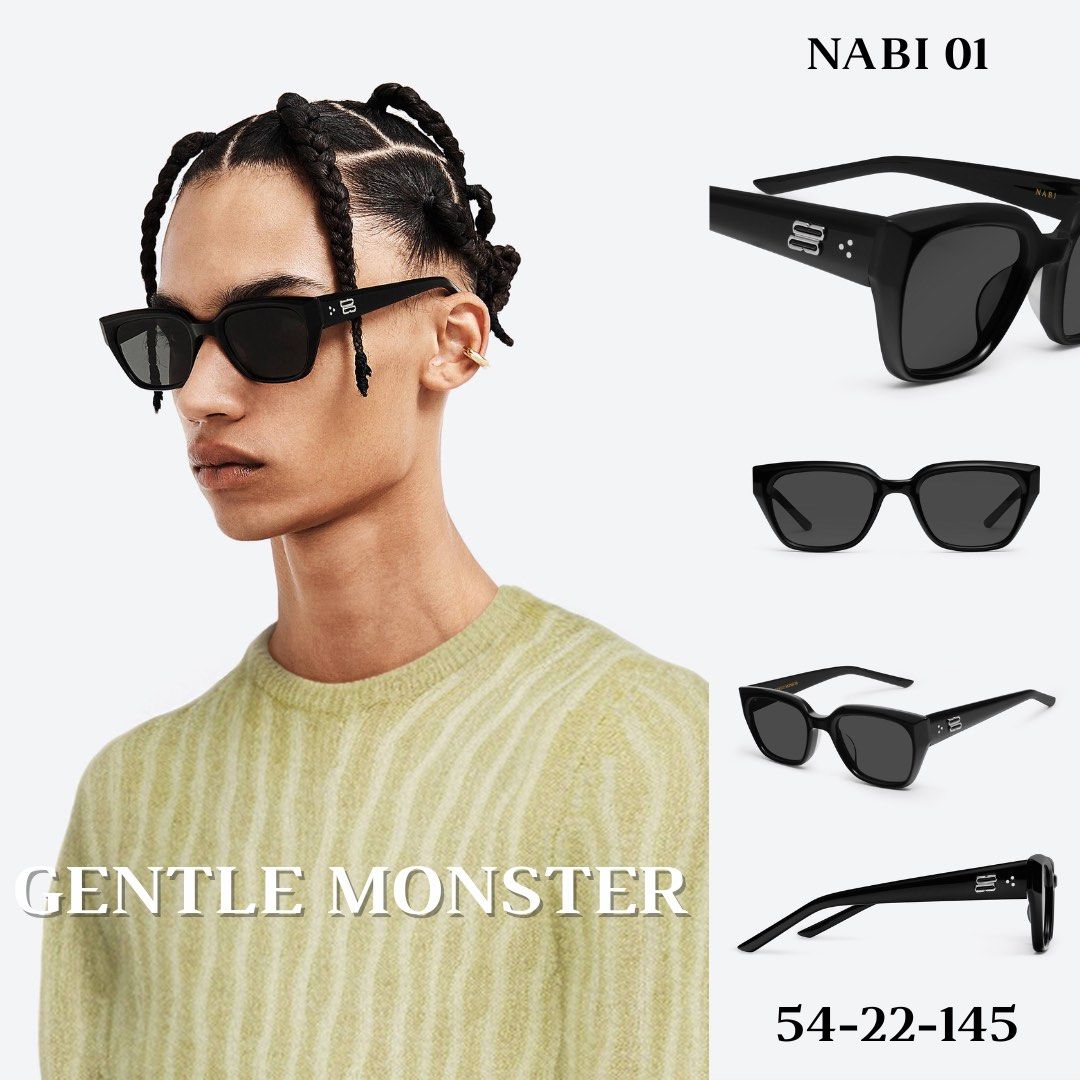 Ready Stock) NABI 01 | Gentle Monster Sunglasses (Unisex) | 54-22