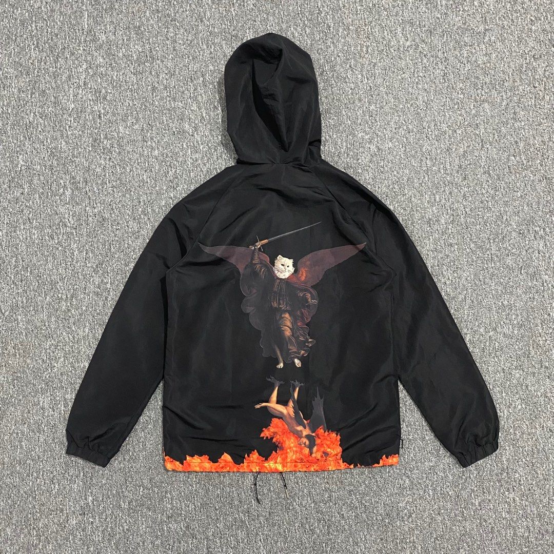 Ripndip hell pit black coaches jacket top