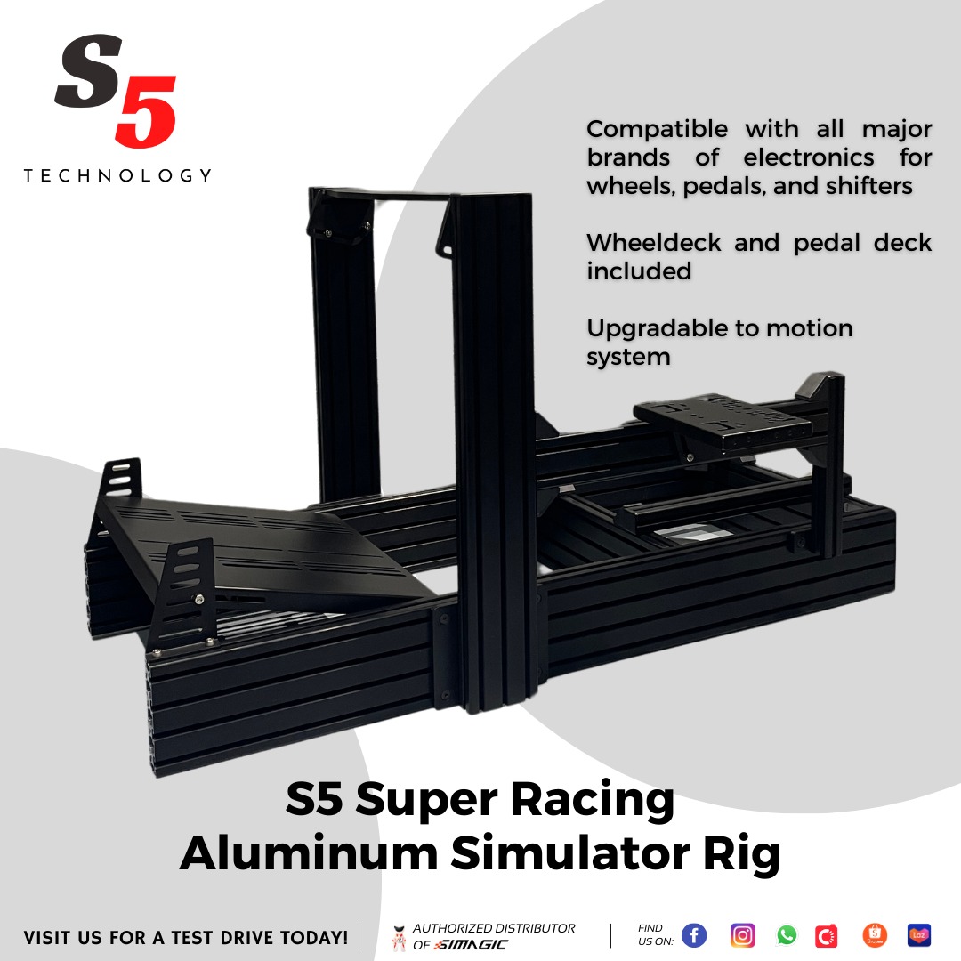 S5 Super Racing Aluminum Simulator Rig / 4080 aluminium rig / racing ...