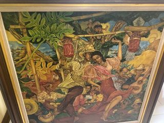FILIPINO DANCE PAINTING BY UNKNOWN ARTIST