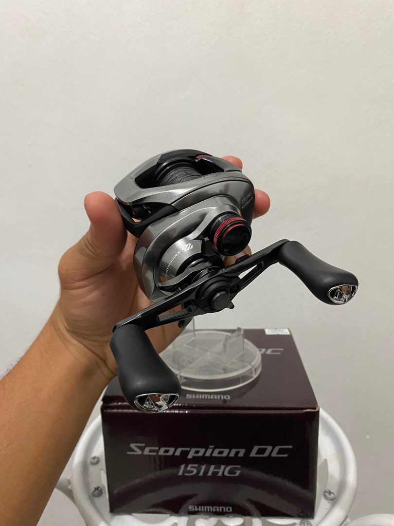 Shimano Scorpion Dc 151 HG, Sports Equipment, Fishing on Carousell