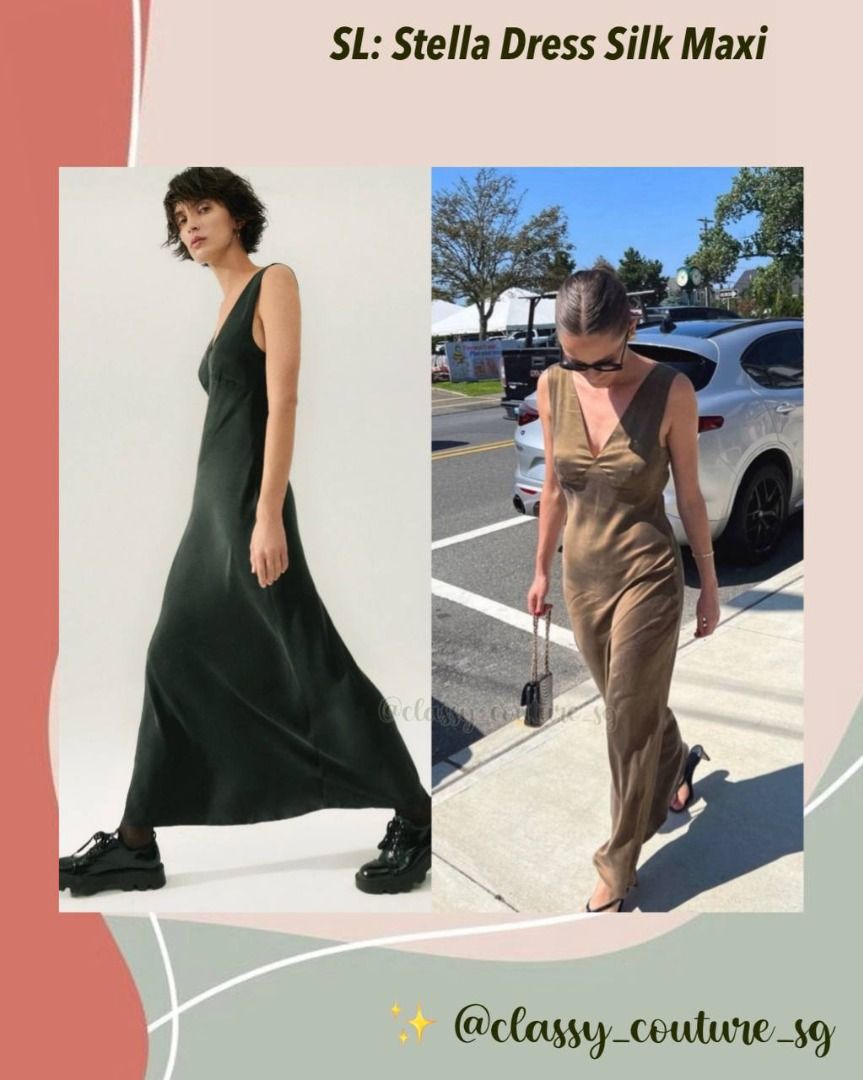 silk laundry stella dress Stella Dress A.L.C. Cedar & Lily Clothier