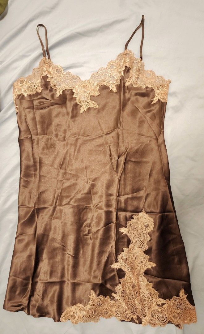Silksilky Mulberry Silk Nightgown Criss Cross Silk Slip Dress – SILKSILKY