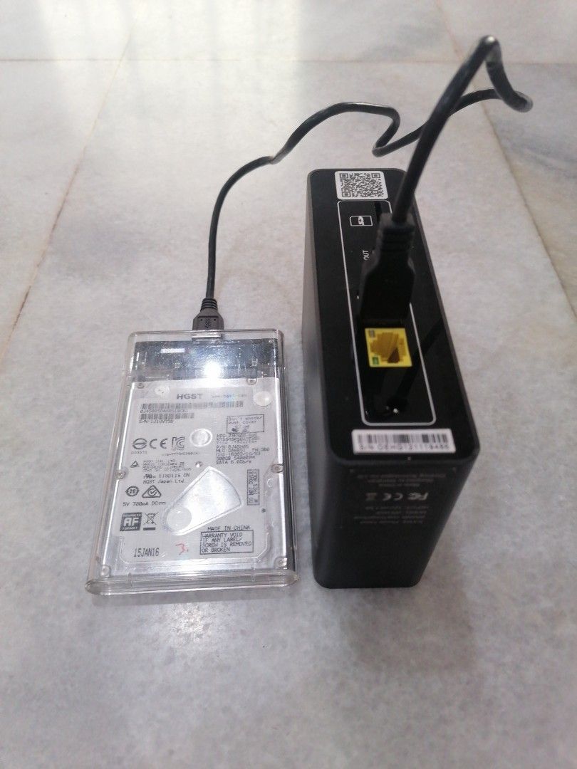Simple NAS Network Accessable Storage Casaos ( Can connect up to two ...