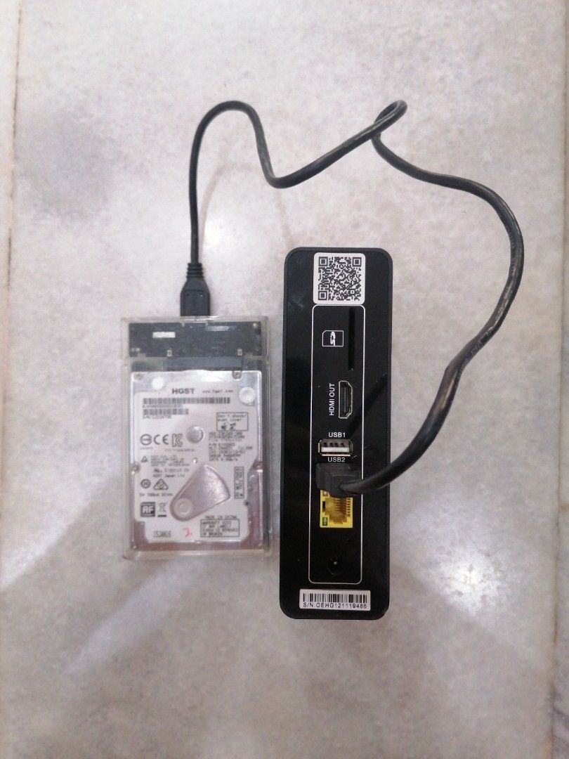 Simple NAS Network Accessable Storage Casaos ( Can connect up to two ...