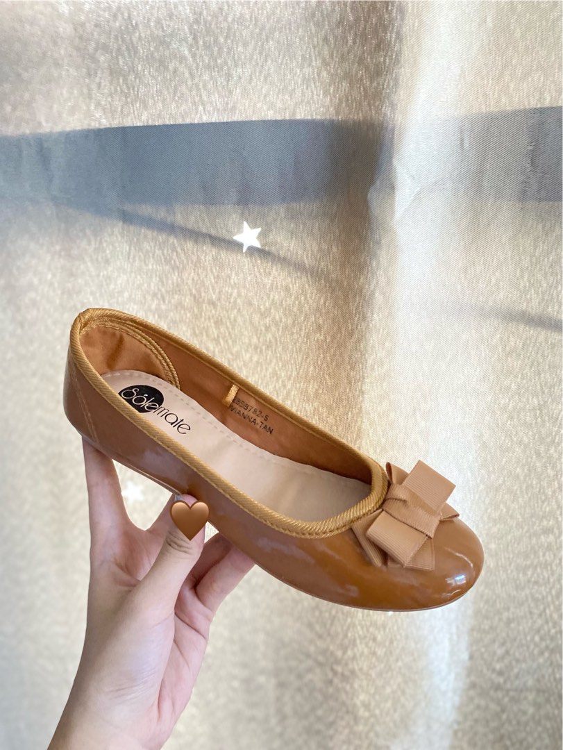 solemate tan doll shoes