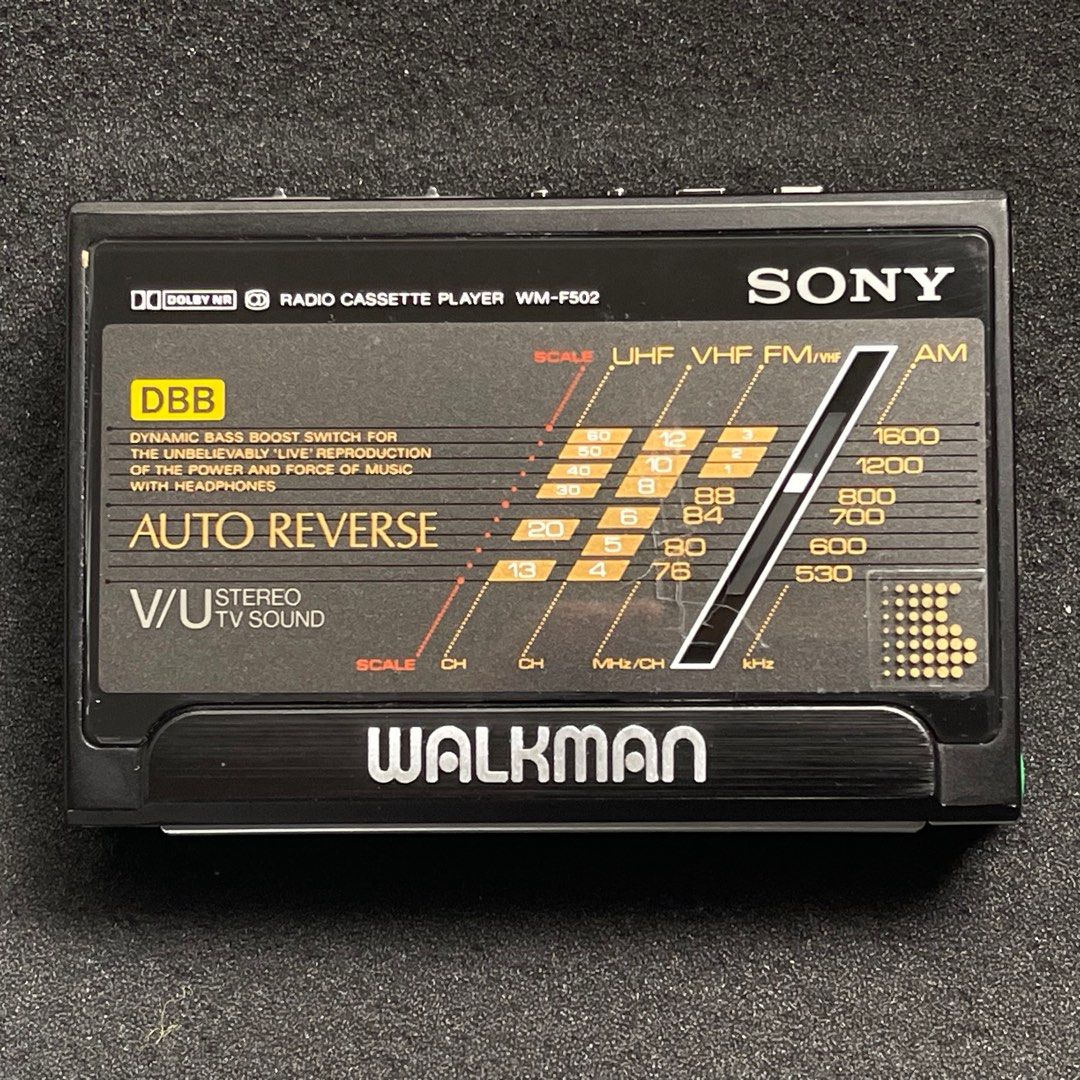 sony walkman wm-f502 黑色