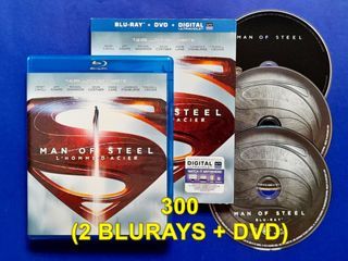 SUPERMAN MAN OF STEEL BLU-RAY+DVD