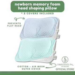 Swaddies Memory Foam Pillow for Newborn