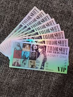Taylor Swift Eras Tour VIP Souvenir Ticket