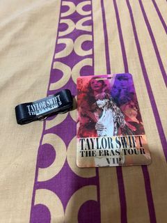 Taylor Swift Lanyard and Holographic Taylor Swift ID