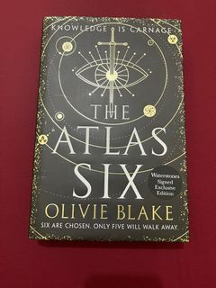 THE ATLAS SIX by OLIVIE BLAKE ⸜(｡˃ ᵕ ˂ )⸝♡  Waterstones Signed Exclusive Edition