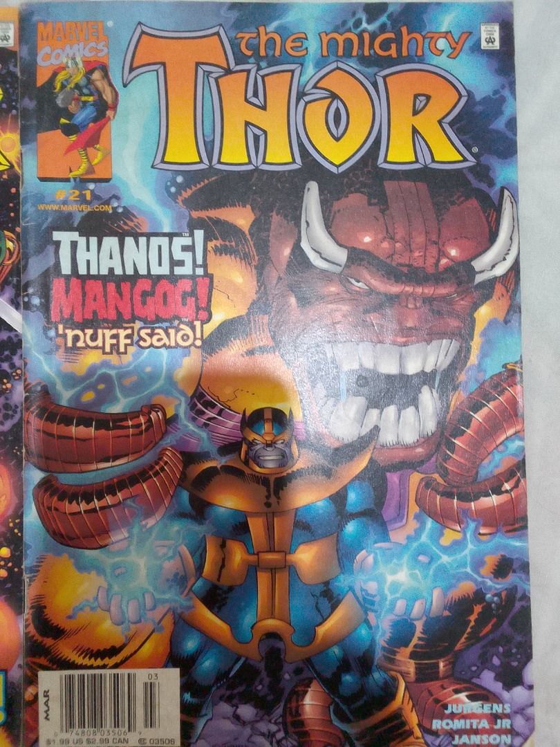 The mighty thor #21, 23 & 35 (Category: Comics & Manga) located in Quezon City. Submitted by plasmablasts1971 (Listing ID 1292867656, Image 2). Description: The mighty thor #21 , 23 & 35 php 100 each Meet ups cavite area imus bacoor Shipping buyers expense .